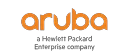 Logo Aruba - a Hewlett Packard Enterprise company