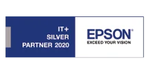 Logo Epson - Esceed your vision - IT+ Silver Partner 2020