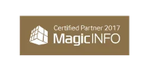 Logo MagicINFO - Certified Partner 2017