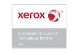 Logo Xerox - Authorized Document Technology Partner - Silver